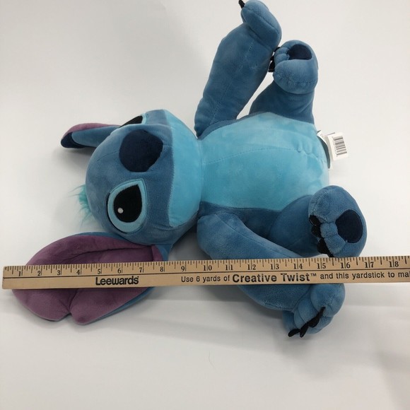 Disney Stitch Plush Stuffed Animal Sitting Toy Jay Franco & Sons Oeko-Tex 17" - Picture 12 of 12